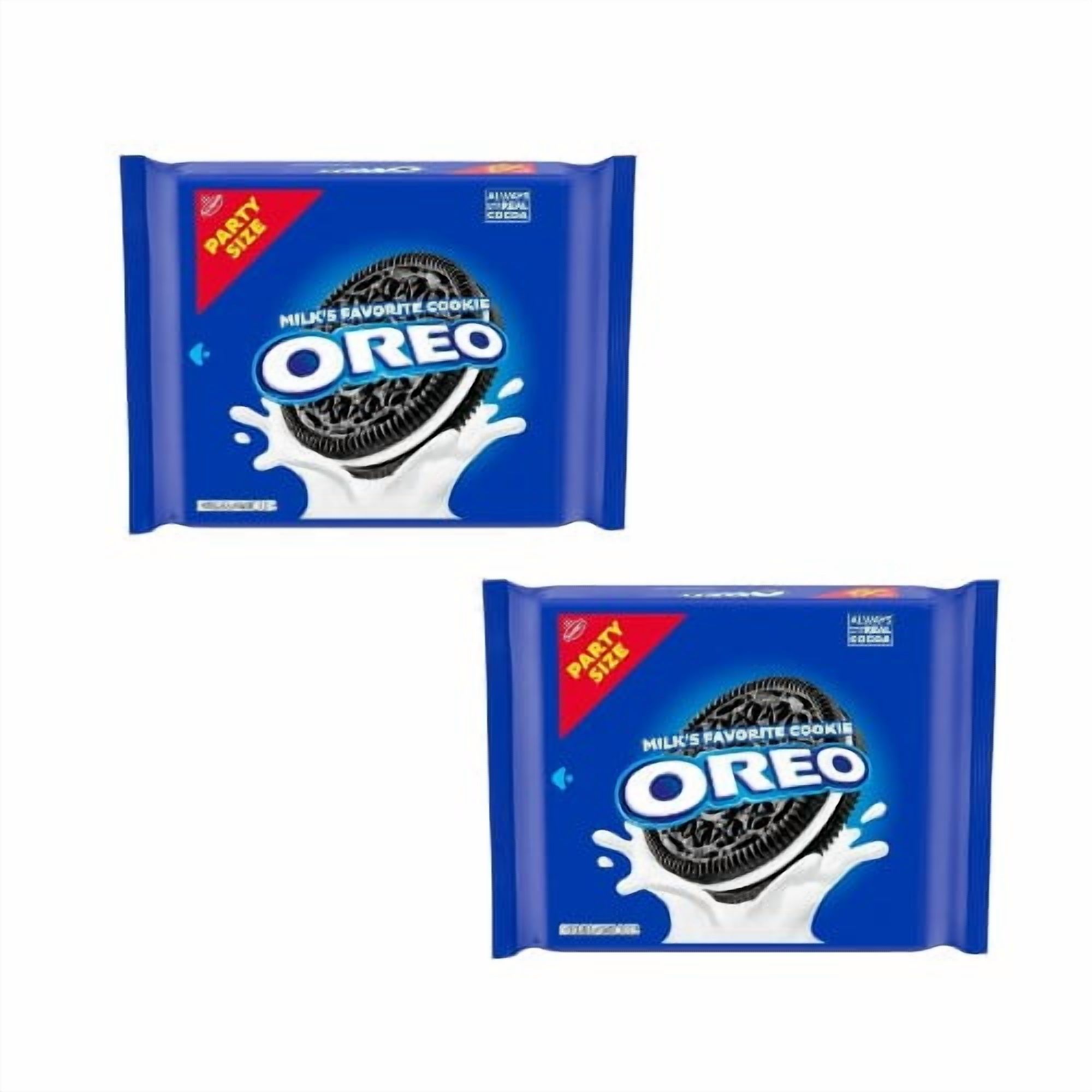 ( 2 Pack ) Oreo Sandwich Cookies, Chocolate, Party Size 24.16 Oz