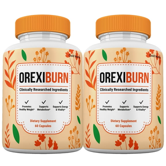 (2 Pack) OrexiBurn Capsules, Orexi Burn Advanced Formula Pills, OrexiBurn Keto Supplement Powered by Nature, 2 Month Supply