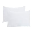 thumbnail image 1 of 2 Pack Organic Cotton Toddler Pillowcase/Travel Pillowcase 14x20 Inches with Envelope Closure - Soft  Breathable Children Pillow Cover Solid White, 1 of 7