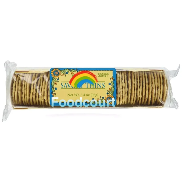 2 Pack Original Savory Thin Crackers, 3.4 oz Each – Light, Crispy, and Flavorful – Perfect for Snacking, Dipping, and Pairing with Cheese