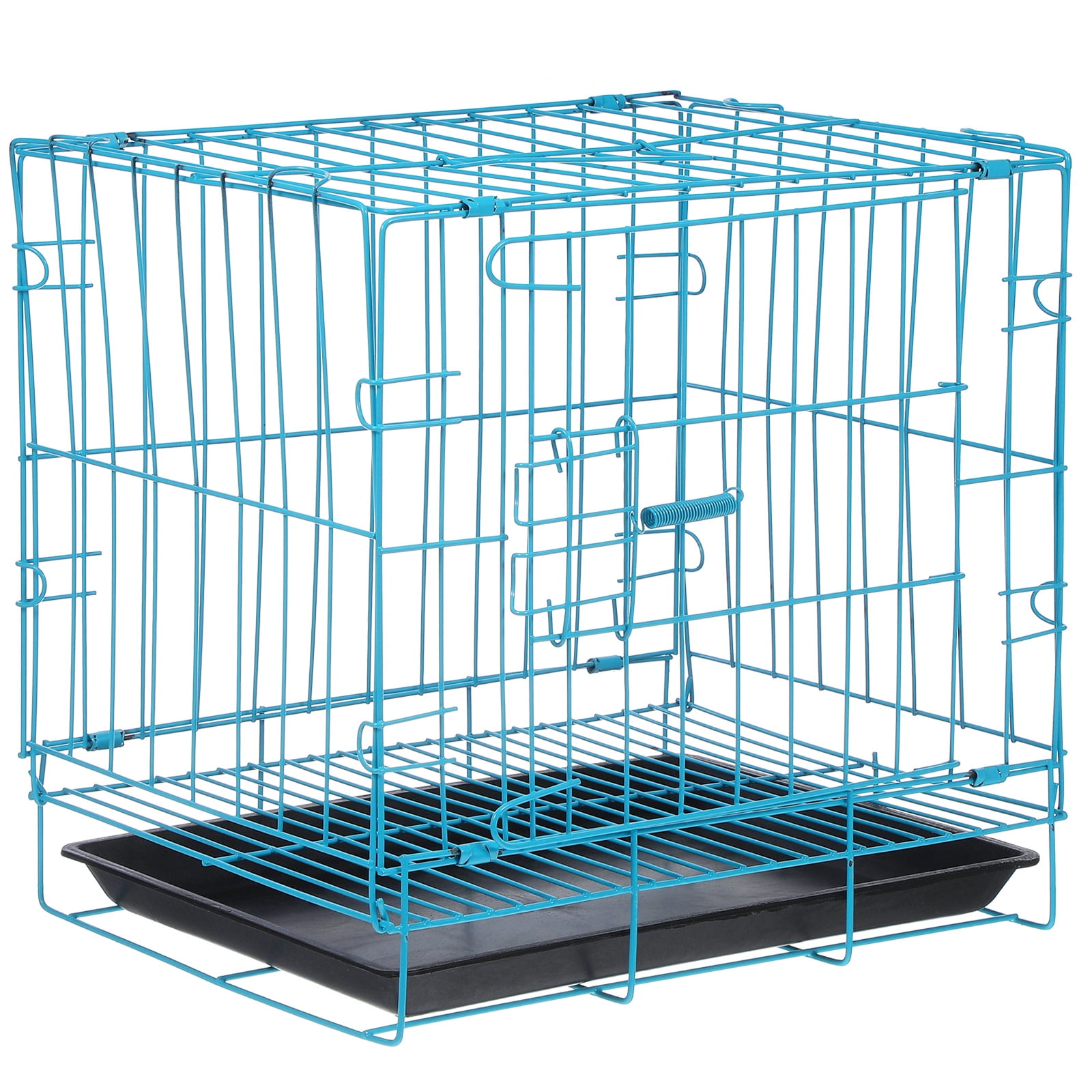 2 Pack Outdoor Dog Kennel Pet Cage House Crates for Medium Dogs Kennels