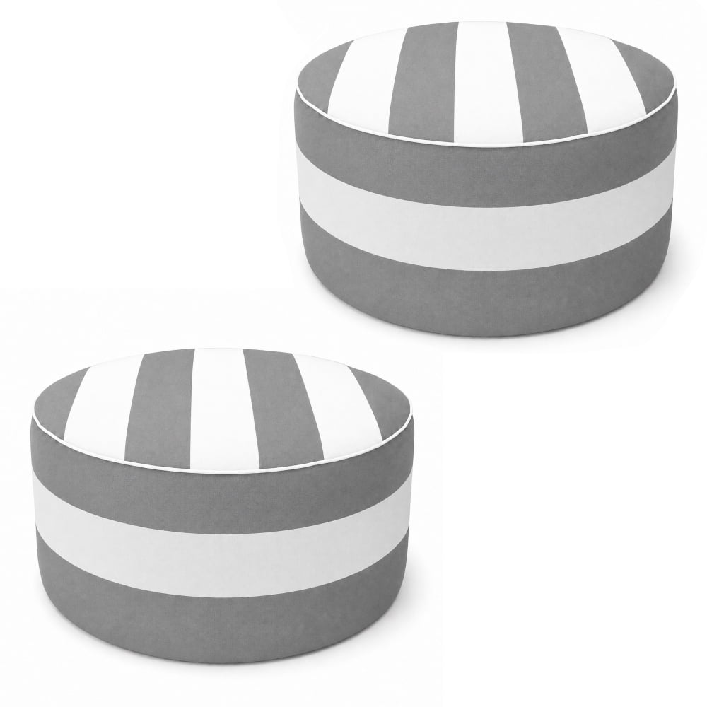 2 Pack Outdoor Inflatable Ottoman 21