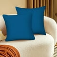 thumbnail image 1 of 2 Pack Outdoor Pillow Covers - Modern Solid Color, Cushion Covers for Bed, Chair, Sofa (Pillow Inserts Not Included), Throw Pillow Covers for Slpping, 1 of 5