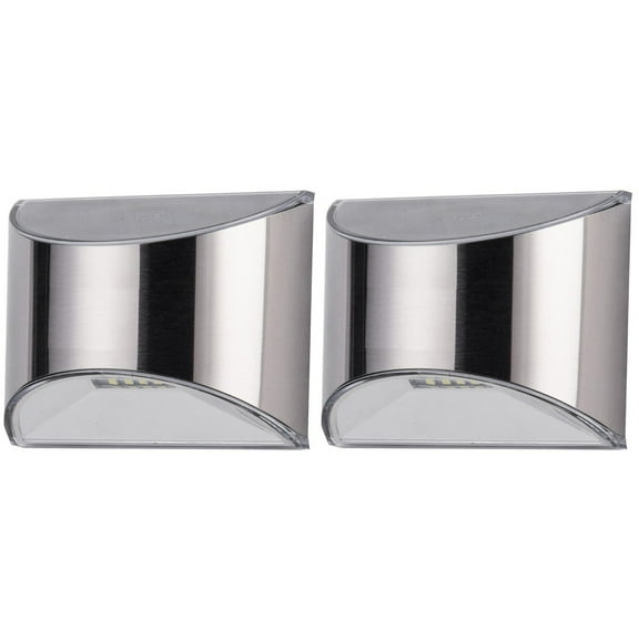 2 Pack Outdoor Sconces Wall Lighting Waterproof Solar Lights Lamp Lantern LED Motion Sensor