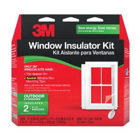 2 Pack Outdoor Window Insulator Kit The Difference Is In The Scotch Ta, Each