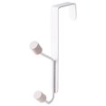 thumbnail image 1 of 2 Pack Over The Door Hooks, Door Hooks for Hanging Clothes, Wardrobe Doors, Towel Hooks for Hanging Coats, Hats, Robes, Clothes, 1 of 7