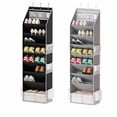 thumbnail image 1 of 2-Pack Over-the-Door Shoe Organizer, Hanging Shoe Storage Bag with Large Deep Pockets - Space-Saving Shoe Rack for Closet Bedroom Entryway, 1 of 4