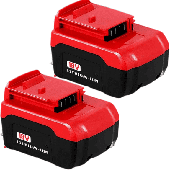 2-Pack PC18B Battery for Porter Cable High-Output 8000mAh Lithium-Ion 18-Volt Battery PC18B PC18BL PCC489N PC18BLEX