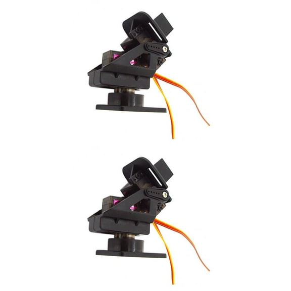 2 Pack PT Mini Pan Tilt Servo, Camera Mount Platform