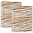 2 Pack PVC Round Ring Binders, 200 Sheet Capacity D-Ring File Zebra ...