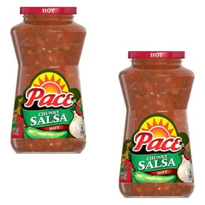 ( 2 Pack ) Pace Chunky Hot Salsa, 16 oz Jar