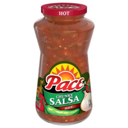 2 Pack - Pace Salsa Chunky Hot 16 oz Package May Vary