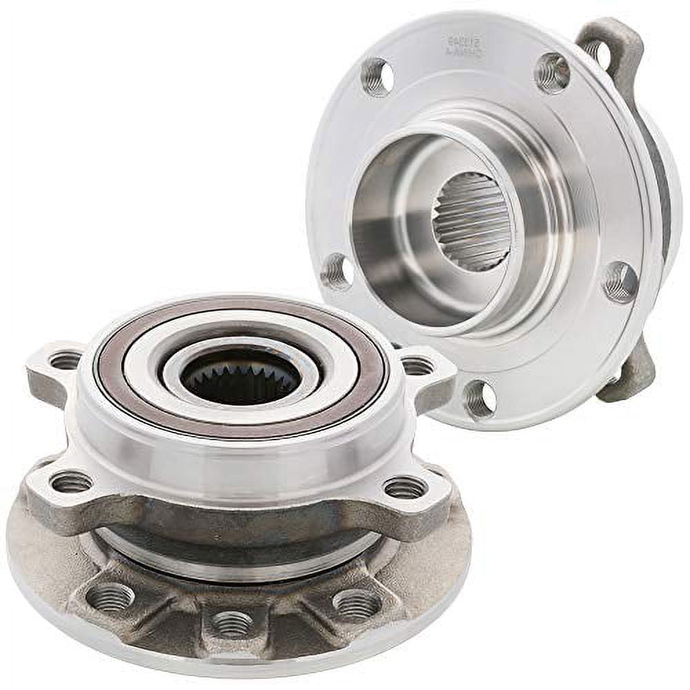 [2-Pack/Pair] 513349 - FRONT Driver and Passenger Side Wheel Hub Bearing  Assembly Compatible With 2014-2019 Jeep Cherokee [Cross Reference: Timken 
