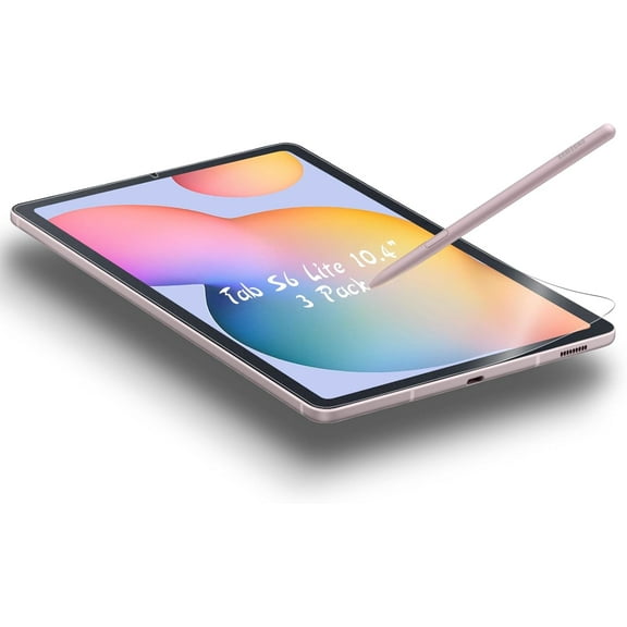 2-Pack Paper-Like Matte Screen Protector for Samsung Galaxy Tab S6 Lite 2024 Edition, Anti-Glare, Writing-Friendly Film for Drawing and Note-Taking