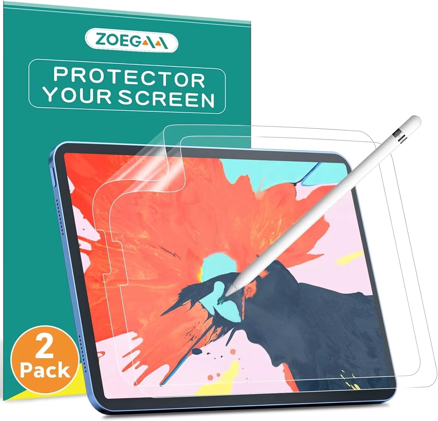 [2 Pack]Paper Screen Protector Compatible with iPad Air 5th/4th 10.9 ...