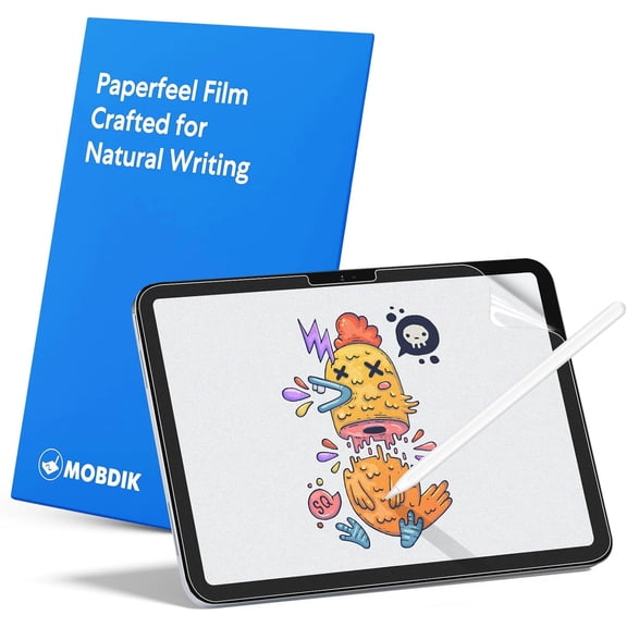 2 Pack Paperfeel Screen Protector Compatible with iPad A16 11th/10th Generation 2025/2022 & iPad Air 11 M4/M3/M2 2026/2025/2024, Crafted for Natural Writing, Anti Glare, Easy Installation
