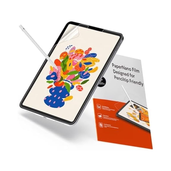 2 Pack Paperfeel Screen Protector Compatible with iPad Pro 11 Inch (2022&2021&2020&2018) / iPad Air 5th&4th (10.9 inch, 2022&2020) Matte for Drawing, Anti Glare and Easy Installation