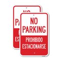 thumbnail image 1 of (2 Pack) No Parking Prohibido Estacionarse | 18" X 24" Heavy-Gauge Aluminum Sign | Rust Free Aluminum, Weather Resistant, Waterproof, Fade Resistant, 2 Pre-drilled Holes, 1 of 4