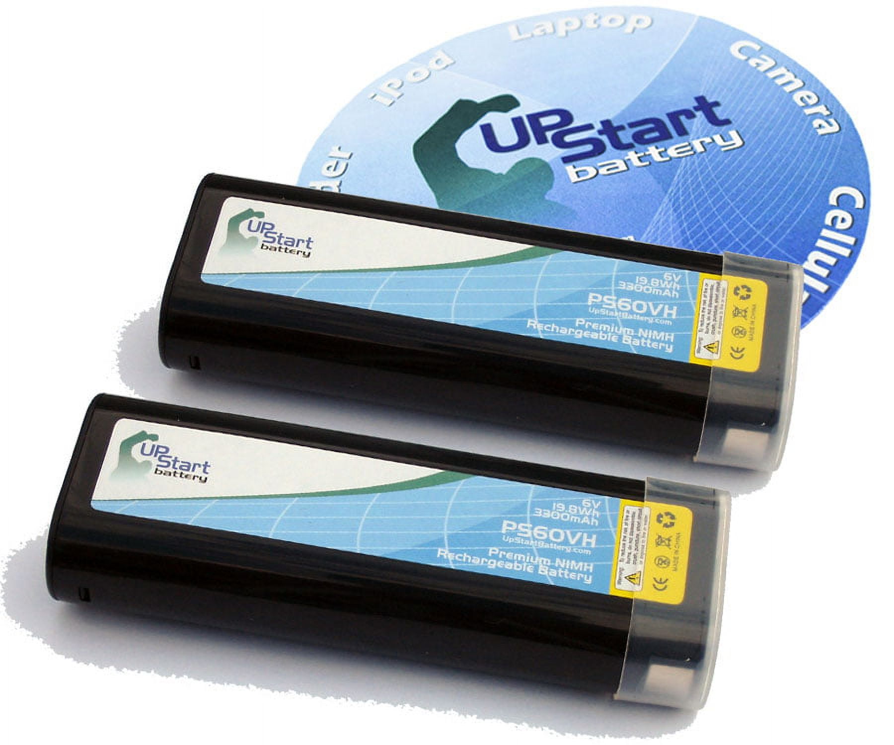 2Pack Paslode 900420 Battery Replacement Paslode 6V Battery (3300mAh