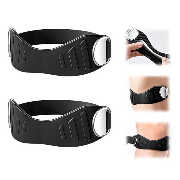 2 Pack Patellar Tendon Support Strap,Knee Strap Patella Tendon Support for Running, Basketball,Tennis,Volleyball