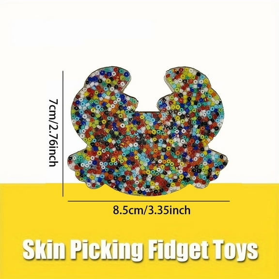 2 Pack Paw Shape Picky Pad,Skin Picking Fidget Toys, Picking Pad Fidget Toys for Trichotillomania Skin Pickers Dermatillomania ADHD OCD Adults