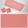 thumbnail image 1 of 2 Pack Peach Solid Fluorescent Light Covers for Ceiling Lights Magnetic Ceiling Light Covers Overhead Light Filters for Office Classroom Home, 1 of 9