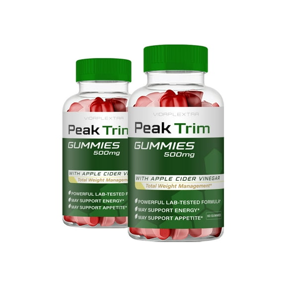 (2 Pack) Peak Trim Gummies - Peak Trim Weight Management Gummies