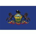 thumbnail image 1 of 2-Pack Pennsylvania State Flag Decal Sticker | 5-Inches By 3-Inches | Laminated Vinyl Decal | PDS344, 1 of 1