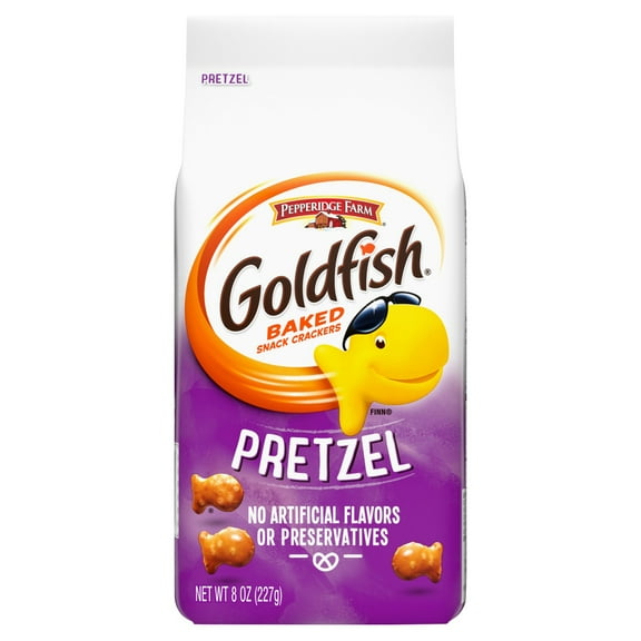 2 Pack - Pepperidge Farm Goldfish Crackers Pretzel 8 oz Package May Vary