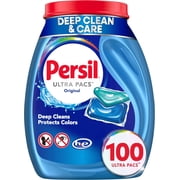 2 Pack - Persil Ultra Pacs Deep Clean Laundry Detergent, Original, 100 Count