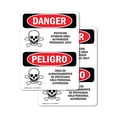 thumbnail image 1 of (2 Pack) Pesticide Storage Area Personnel Only OSHA Danger Sign, 1 of 7