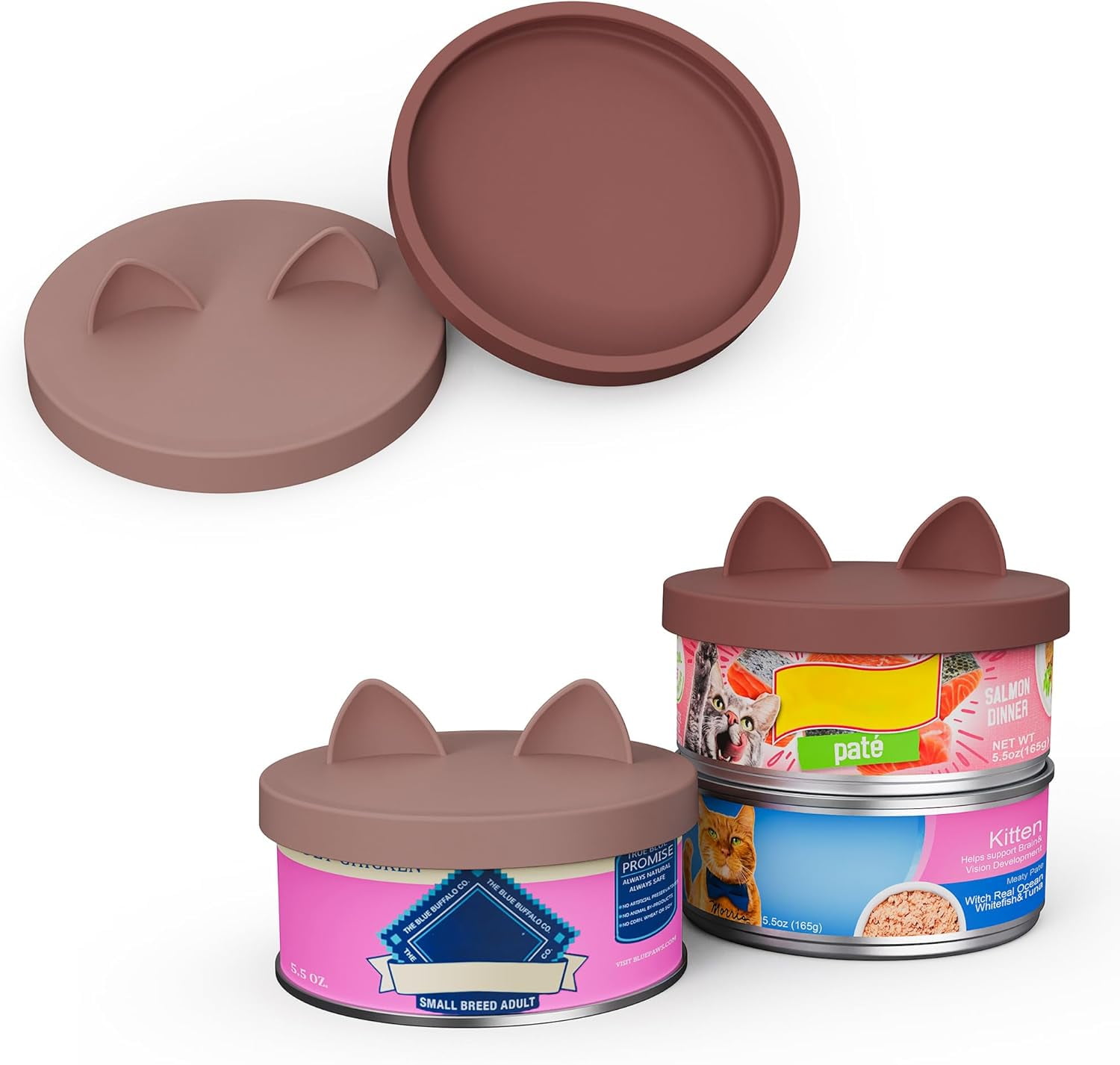 Pack Pet Food Can Lids, in 85mm) Silicone Pet Food Can