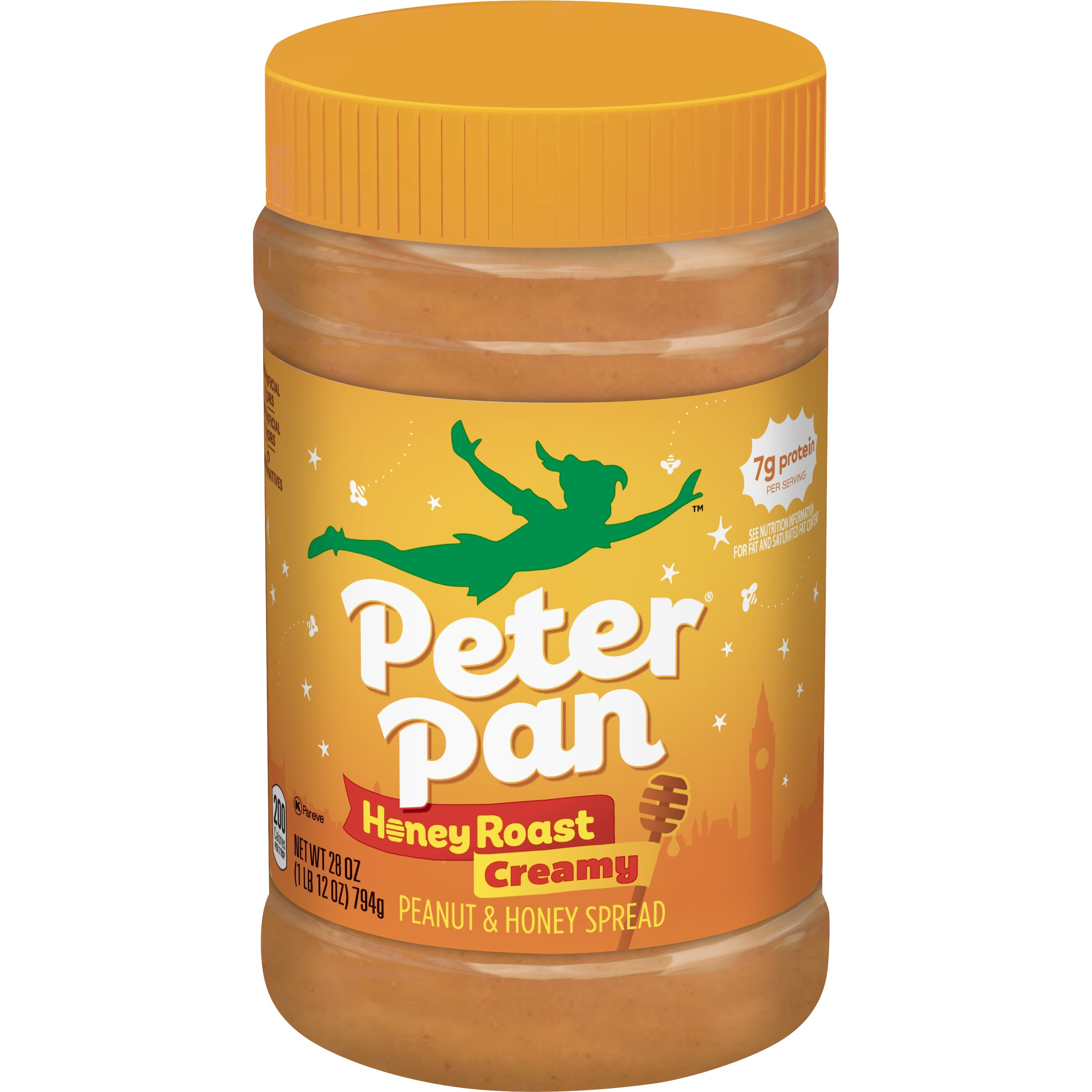 2 Pack Peter Pan Honey Roast Creamy Peanut Butter Spread