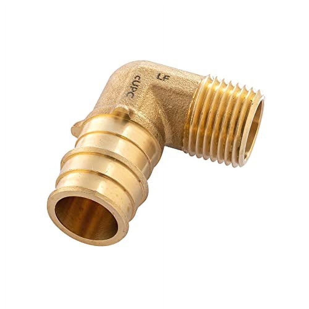 2Pack Pex A Full Expansion Brass Fitting 3/4 Inch X 3/4 Inch Male NPT