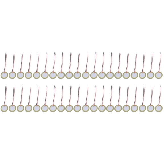 2 Pack Pickups Piezo Disc Piezoelectric Sensor Buzzer Discs Bass Drum Trigger