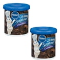 thumbnail image 1 of ( 2 Pack ) Pillsbury Creamy Supreme Chocolate Frosting, 16-Ounce, 1 of 6