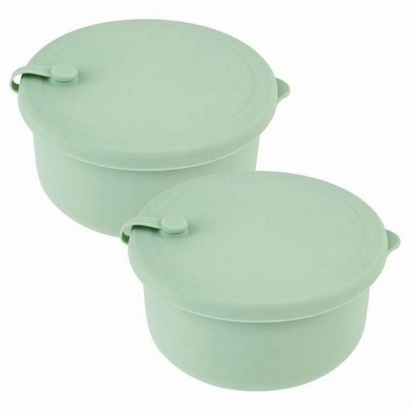 2 Pack Pizza Ball Box Versatile Pizza Dough Proofing Box Heat Silicone Dough Box Pizza Dough Box Soft Fermentation Box A