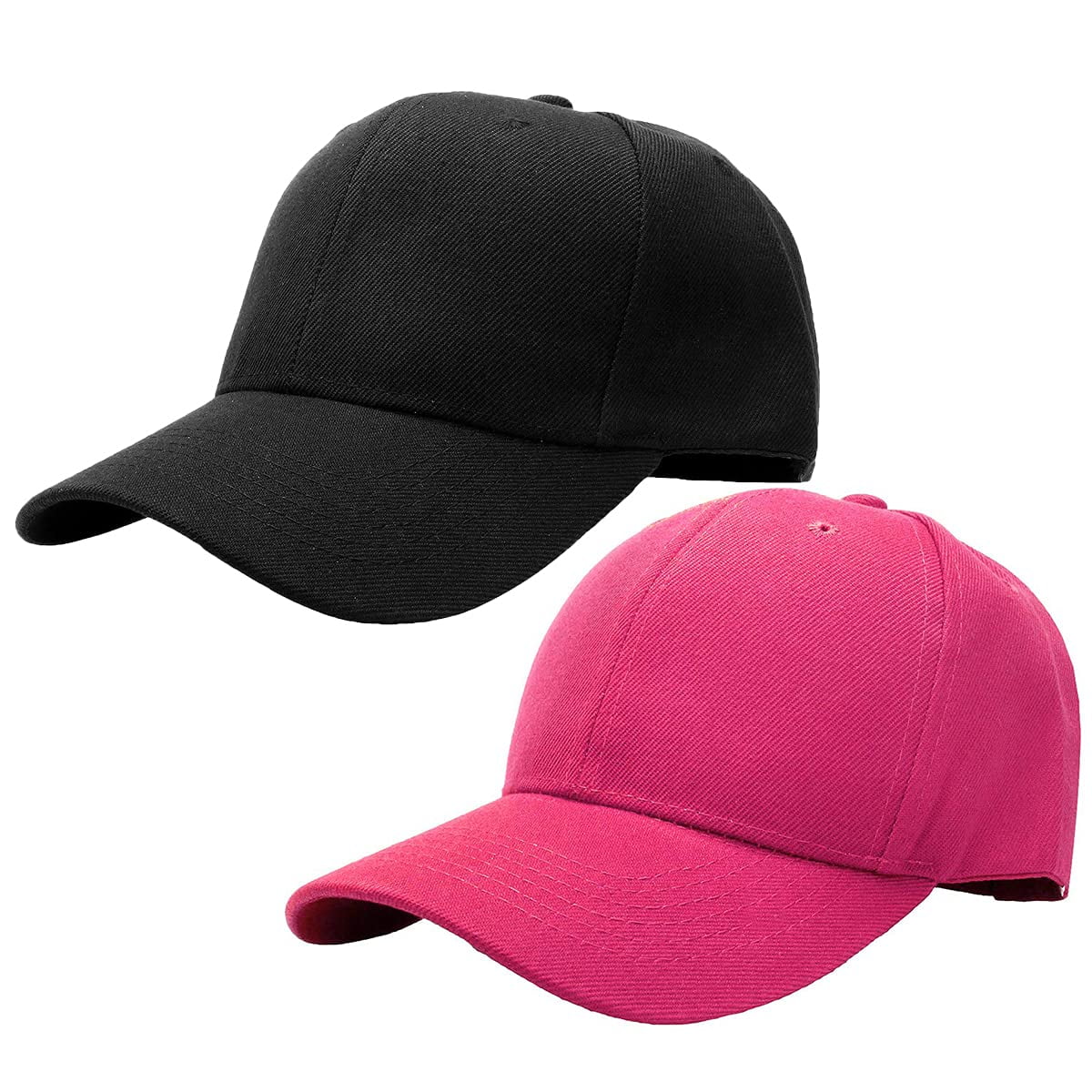2-Pack-Plain-Baseball-Cap-for- 