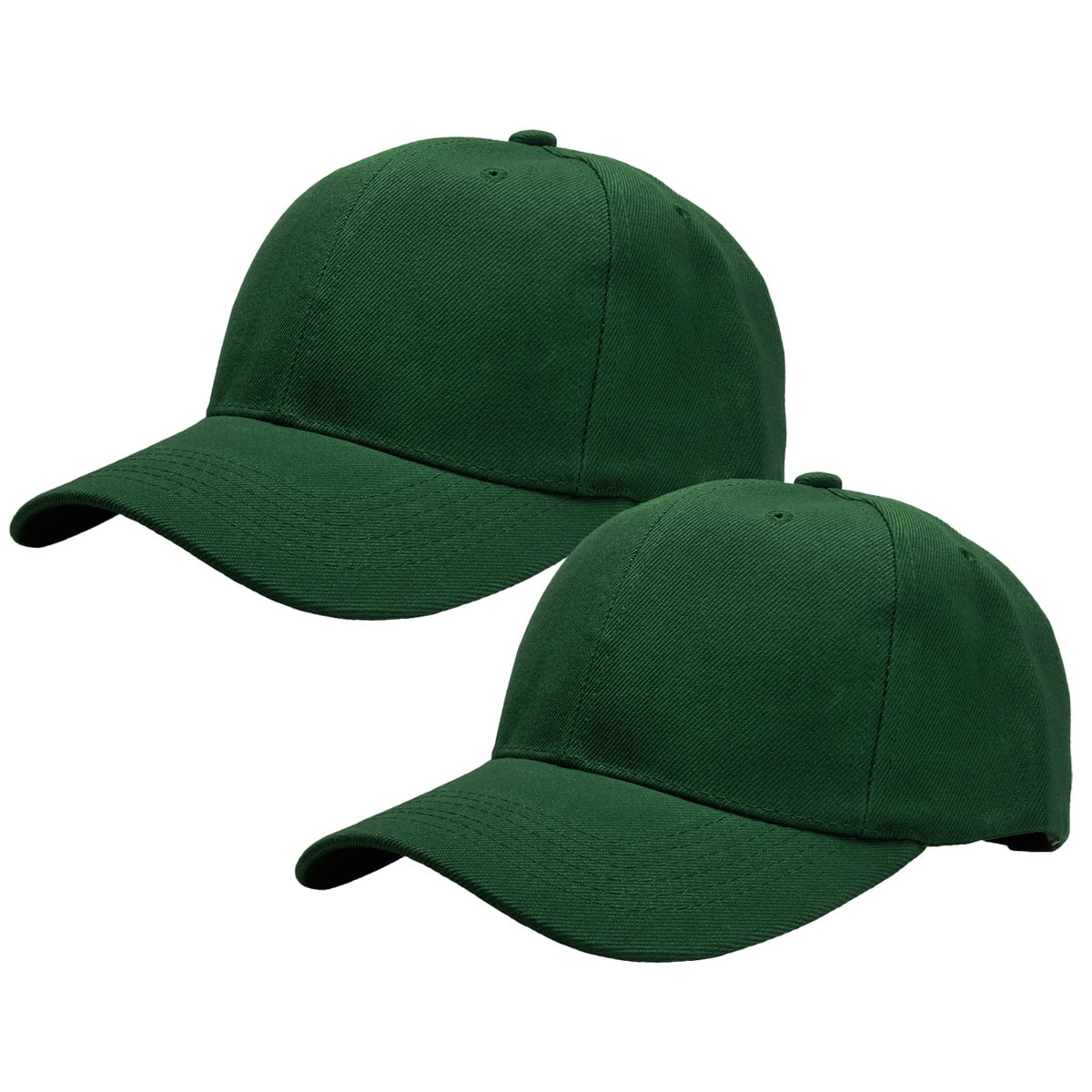 Unisex Kelly Green Baseball Toggle Cap Classic Imported Adjustable Plain Hat TOP HEADWEAR Baseball Cap Hat- Kelly Green at Amazon Men main image 2