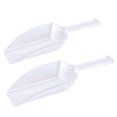 thumbnail image 1 of 2-Pack Plastic Candy Scoop, 6.75in. and 7.5in. Clear Serving Scoops for Candy Buffets Ice Rice Coffee Beans Snacks Weddings Birthdays Party Events, 1 of 7