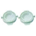 thumbnail image 1 of 2-Pack Plastic Dumpling Maker Manual Dumpling Press Tool for Pot Stickers & Pastries 10.5 x 7.8 cm Kitchen Gadget Easy to Use & Clean, 1 of 5