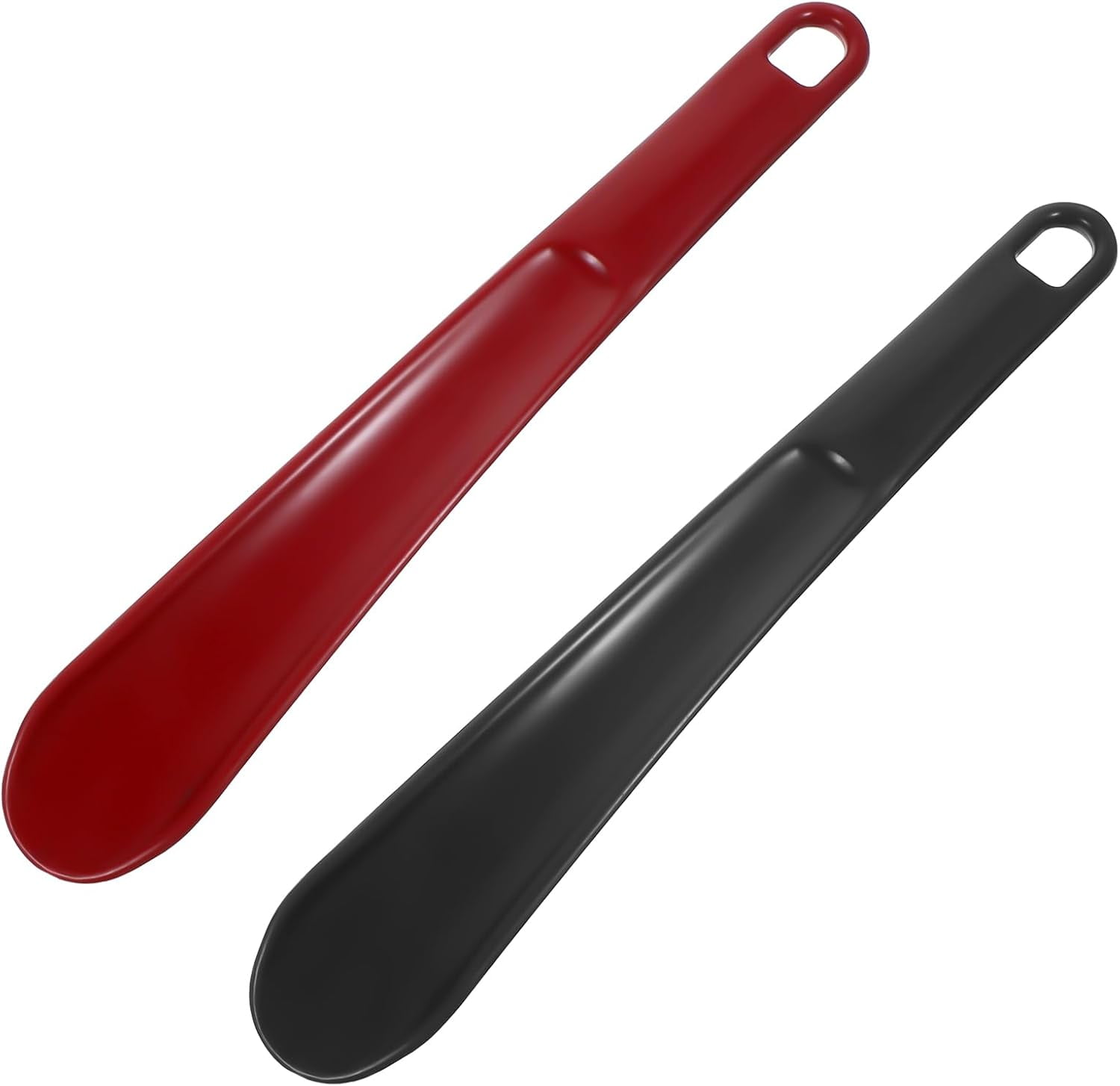 2 Pack Plastic Long Shoe Horns, Extra Long Handle Shoehorns for Men ...