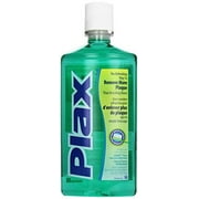 Plax Anti-Plaque Dental Rinse, Soft Mint - 24 Oz Pack of 2