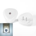 thumbnail image 1 of 2-Pack Plug-in Night Lights with Auto Sensor, Warm Bedroom Mood Lighting for Couples, 1 of 9