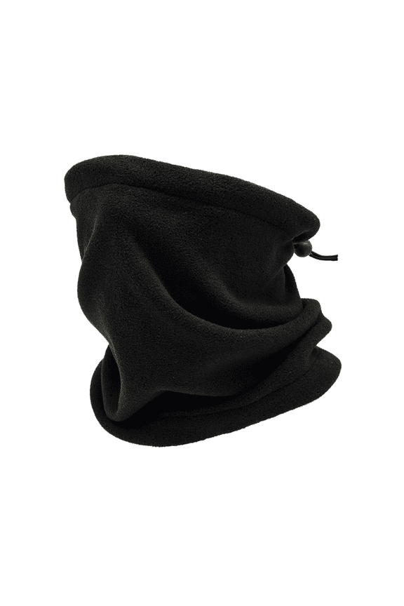 2 Pack Polar Fleece Neck Warmer - Double-Layer Winter Ski Face Mask - Neck Gaiter Scarf for Skiing, Snowboarding, Running