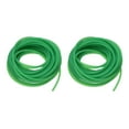 thumbnail image 1 of 2 Pack Polyurethane Round Belts 4mm Dia, 10M (33ft) Length PU Polyurethane Belt (Rough Surface, Green), 1 of 4