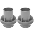 thumbnail image 1 of 2 Pack Pool Hose Adapter Hose Connectors Efficient Pool Maintenance Part Pool Fittings ABS Texture for Swimming Pools, 1 of 7