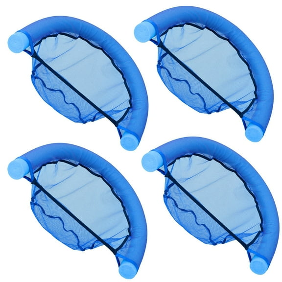 2 Pack Pool Noodle Floating Mesh Chair for Floating Pool Noodle, Only Swimming Net Lounge Chair Seat, Great for Water Relaxation