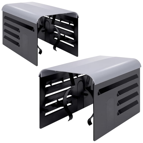 Ebaokuup 2 Pack ABS Pool Pump Motor Cover, Adjustable, for Above Ground Pools