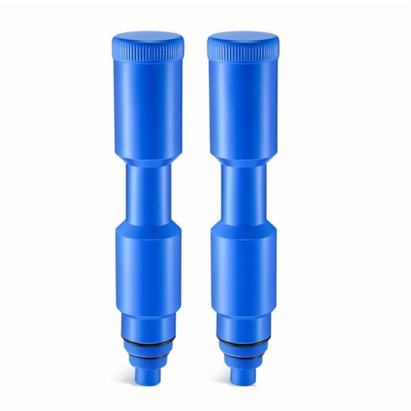 2 Pack Pool Skimmer Plug, Pool Skimmer Guard, Skimmer Winterization Plug for 1 1/2Inch and 2Inch Threaded Skimmers
